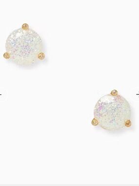 ✨Kate Spade Rise And Shine Glitter Opal Studs✨